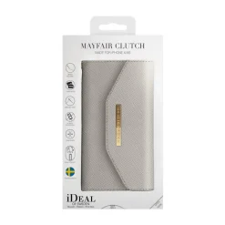 iDeal of Sweden - Mayfair Clutch Cover - Grey - iPhone 8 / 7 / 6 / 6s - iPhone Case - New Fashion Collection - Avvenice