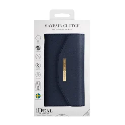 iDeal of Sweden - Mayfair Clutch Cover - Navy - iPhone XR - iPhone Case - New Fashion Collection - Avvenice