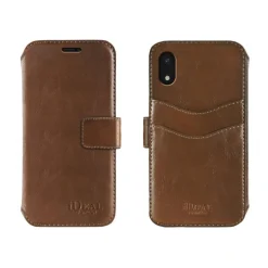 iDeal of Sweden - STHLM Wallet Cover - Brown - iPhone X / XS - iPhone Case - New Fashion Collection - Avvenice