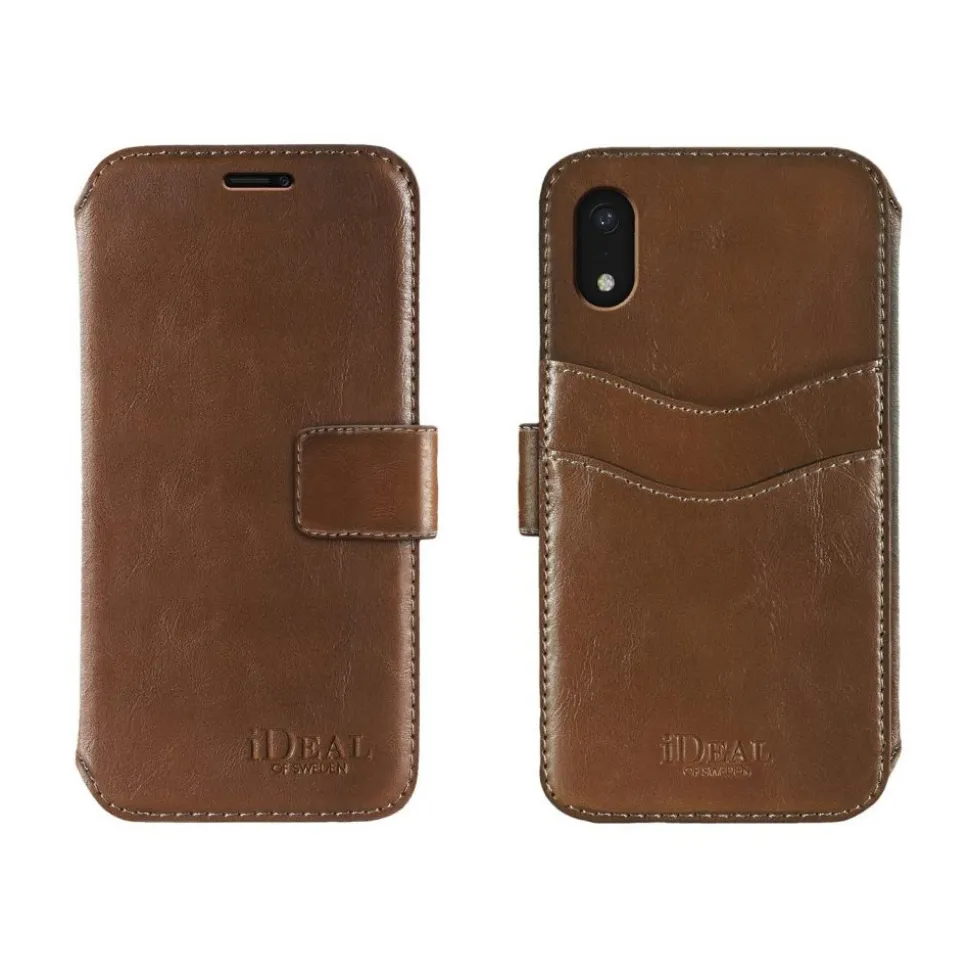 iDeal of Sweden - STHLM Wallet Cover - Brown - iPhone XR - iPhone Case - New Fashion Collection - Avvenice