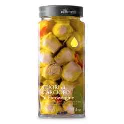 Il Bottaccio - Artichoke Hearts in Extra Virgin Olive Oil - Italian - High Quality - 550 gr - Avvenice