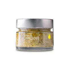 Il Bottaccio - Artichoke Pesto with Extra Virgin Olive Oil - Italian - High Quality - 100 gr - Avvenice