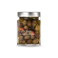 Il Bottaccio - Black Leccino Olives in Tuscan Extra Virgin Olive Oil - Olives - Italian - High Quality - 280 g - Avvenice