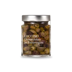 Il Bottaccio - Pitted Black Leccino Olives in Tuscan Extra Virgin Olive Oil - Olives - Italian - High Quality - 280 g - Avvenice