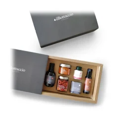 Il Bottaccio - Spicy Touch Gift Box - Tuscan Extra Virgin Olive Oil - Gift Ideas - Italian - High Quality - Avvenice
