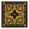 Ilian Rachov - Gold Barocco Silk Scarf - Baroque - Silk Foulard - Luxury High Quality - Avvenice