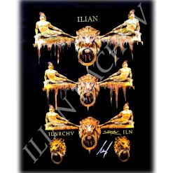 Ilian Rachov - Warriors T-Shirt - Baroque - T-Shirt - Luxury High Quality - Avvenice