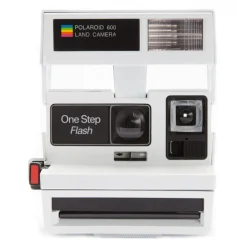 Impossible Polaroid - Impossible Polaroid 600 Camera One Step - White Limited Edition - Polaroid 600 Type Impossible Camera - Avvenice