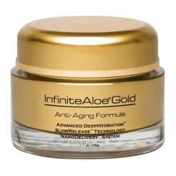 InfiniteAloe - Skin Care - Gold Anti-Aging Formula - Luxury Organic Cream - Aloe Vera - Anti-Aging - Cruelity Free - 50 ml - Avvenice