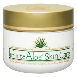 InfiniteAloe - Skin Care - Original Formula - Luxury Organic Cream - Aloe Vera - Anti-Aging - Cruelity Free - 237 ml - Avvenice