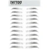 Instalash - Eyebrow Tattoos - False Eyebrows Stickers x 10 - Eyes - Professional Make Up - Avvenice