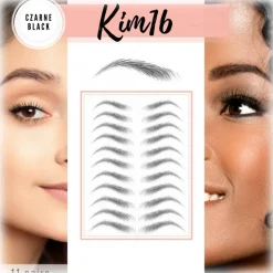 Instalash - Eyebrow Tattoos - False Eyebrows Stickers x 10 - Eyes - Professional Make Up - Avvenice