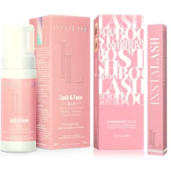 Instalash - Lash Growth Pack 3: Mascara with Eyelash Serum, Eyelash Serum and Lash & Face Foam - Eyes - Professional Make Up - Avvenice