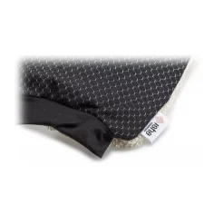 Isha Cosmetics - Exfoliating Glove in White Silver Thread Cotton - Organic - Natural - Vegetable Exclusive Soap - Avvenice