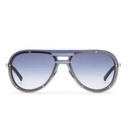 Italia Independent - Hublot H007 - Silver Blue - Hublot Official - H007.075.078 - Sunglasses - Italia Independent Eyewear - Avvenice