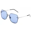 Italia Independent - I-I Mod. Janice 0314 - Silver Blue - 0314.075.GLT - Sunglasses - Italy Independent Eyewear - Avvenice