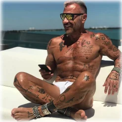 Italia Independent - I-Plastik 0912 - Gianluca Vacchi - 009.000 - Sunglasses - Gianluca Vacchi Official - Avvenice