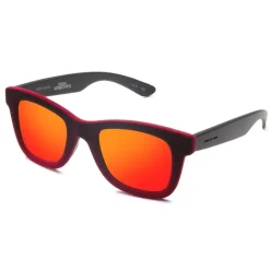 Italia Independent - Velvet 0090V - Gianluca Vacchi - Black Velvet - Orange - 009.053 - Sunglasses - Gianluca Vacchi Official - Avvenice