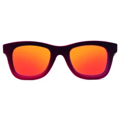 Italia Independent - Velvet 0090V - Gianluca Vacchi - Black Velvet - Orange - 009.053 - Sunglasses - Gianluca Vacchi Official - Avvenice