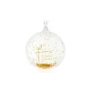 Ivana Ciabatti - Christmas Ball - Gold Limited Edition - Precious Blown Glass Sphere - Handmade in Italy - Home Luxury - Avvenice