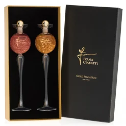 Ivana Ciabatti - Gold Sensation Three - Exclusive Gift Box - Liquors Line - Limited Edition - Liqueurs and Spirits - Avvenice