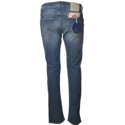 Jacob Cohën - 5 Pocket Jeans Straight Leg - Light Blue Denim - Trousers - Made in Italy - Luxury Exclusive Collection - Avvenice