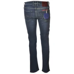 Jacob Cohën - 5 Pockets Jeans Slim Fit - Medium Denim - Trousers - Made in Italy - Luxury Exclusive Collection - Avvenice