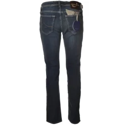 Jacob Cohën - 5 Pockets Jeans Straight Leg - Medium-Light Denim - Trousers - Made in Italy - Luxury Exclusive Collection - Avvenice