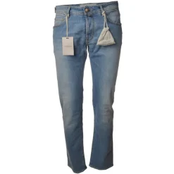 Jacob Cohën - 5 Pockets Jeans Straight Leg - Light Denim - Trousers - Made in Italy - Luxury Exclusive Collection - Avvenice