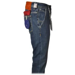 Jacob Cohën - Chinos Jeans Slim Fit - Denim - Trousers - Made in Italy - Luxury Exclusive Collection - Avvenice