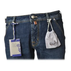 Jacob Cohën - Chinos Jeans Slim Fit - Denim - Trousers - Made in Italy - Luxury Exclusive Collection - Avvenice