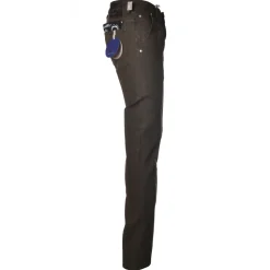 Jacob Cohën - Chinos trousers Slim Fit - Dark Brown - Trousers - Made in Italy - Luxury Exclusive Collection - Avvenice