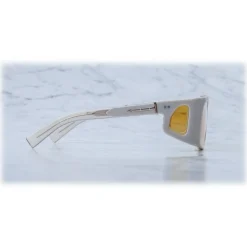 Jacques Marie Mage - Windsor Off White - Limited Edition - White Yellow - Jacques Marie Mage Eyewear - Avvenice