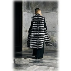 Jade Montenapoleone - Alessandra Chinchilla Vest - Fur Coat - Luxury Exclusive Collection - Avvenice