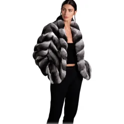 Jade Montenapoleone - Amandine Jacket - Fur Coat - Luxury Exclusive Collection - Avvenice