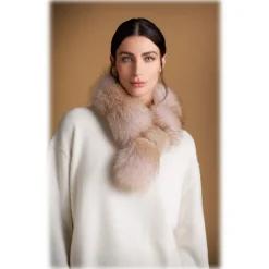 Jade Montenapoleone - Anastasia Scarf - Fur Coat - Luxury Exclusive Collection - Avvenice