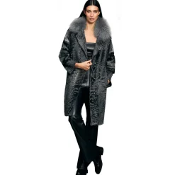Jade Montenapoleone - Astrakhan Darlin Fur - Fur Coat - Luxury Exclusive Collection - Avvenice