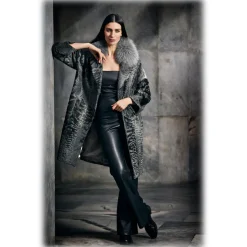 Jade Montenapoleone - Astrakhan Darlin Fur - Fur Coat - Luxury Exclusive Collection - Avvenice