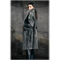 Jade Montenapoleone - Astrakhan Darlin Fur - Fur Coat - Luxury Exclusive Collection - Avvenice