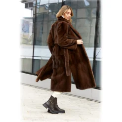 Jade Montenapoleone - Beatrice Mink Fur - Fur Coat - Luxury Exclusive Collection - Avvenice