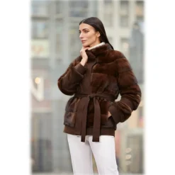 Jade Montenapoleone - Betty Mink Fur - Fur Coat - Luxury Exclusive Collection - Avvenice