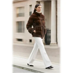 Jade Montenapoleone - Betty Mink Fur - Fur Coat - Luxury Exclusive Collection - Avvenice