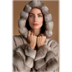 Jade Montenapoleone - Crystal Coat - Fur Coat - Luxury Exclusive Collection - Avvenice