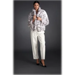 Jade Montenapoleone - Lea Fur - Canadian Lynx - Fur Coat - Luxury Exclusive Collection - Avvenice