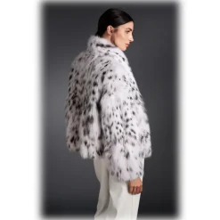 Jade Montenapoleone - Lea Fur - Canadian Lynx - Fur Coat - Luxury Exclusive Collection - Avvenice