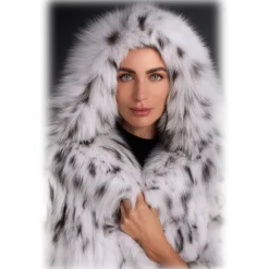 Jade Montenapoleone - Lorraine Lynx Fur - Fur Coat - Luxury Exclusive Collection - Avvenice