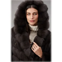 Jade Montenapoleone - Megan Sable Fur - Fur Coat - Luxury Exclusive Collection - Avvenice