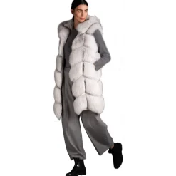 Jade Montenapoleone - Veronique Vest - Fur Coat - Luxury Exclusive Collection - Avvenice