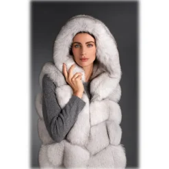 Jade Montenapoleone - Veronique Vest - Fur Coat - Luxury Exclusive Collection - Avvenice