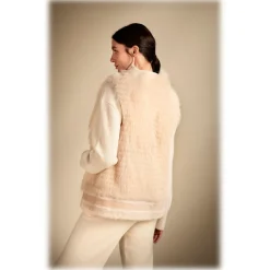 Jade Montenapoleone - Vivienne Vest - Fur Coat - Luxury Exclusive Collection - Avvenice